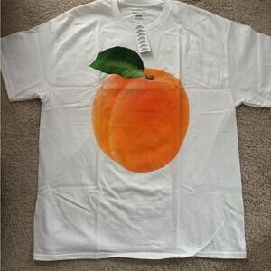 Urban Outfitters Kids Tee with Orange Peach Graphic